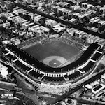 1935 Wrigley Field World Series Aerial